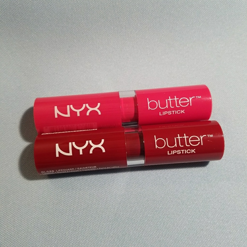 PRICE DROP⬇️ Two NYX Cosmetics Butter Lipstick